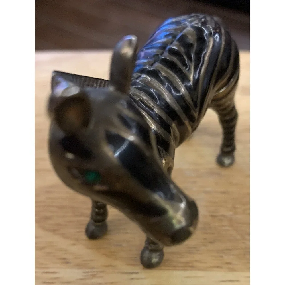 Godinger Zebra Salt & Pepper Shaker 4.75